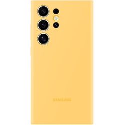Silicone Case gelb für Galaxy S24 Ultra (EF-PS928TYEGWW)