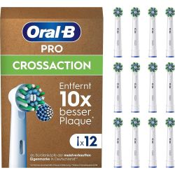 Oral-B Pro CrossAction Ersatzbürste weiß 12er-Pack (859827)