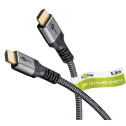 Goobay Plus Ultra High-Speed HDMI™-Kabel (8K@60Hz), 5.0m (65263)