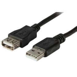 EFB USB2.0 Verlaengerungskabel grau Stecker Type A auf Buc (K5248.5V2)