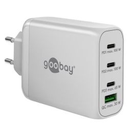 USB-C PD Multiport-Schnellladegerät 100 Watt (weiß, 1x USB-A (65556)