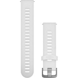 Schnellwechsel Ersatzarmband 20mm Silikon weiß (010-11251-1P)
