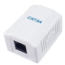 Equip Aufputzdose Cat6A 1-Port RJ45 UTP (235215)