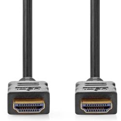 Nedis Nedis High-Speed 1,5m HDMI-Kabel mit Ethernet, vergold (CVGL34000BK15)