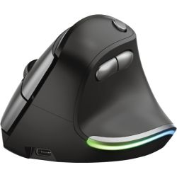 Bayo Wireless Rechargeable Ergonomic Maus schwarz (25145)