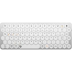 KSK-5020BT-S Wireless Mini-Tastatur silber/weiß (61010)