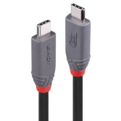 1.5m USB4 240W Typ C Kabel, 40Gbit/s, Anthra Line (36957)