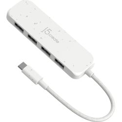 Eco-Friendly 4-in-1 USB-C Hub weiß (JCH341EW-N)