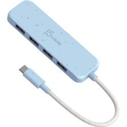 Eco-Friendly 4-in-1 USB-C Hub blau (JCH341EC-N)