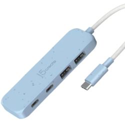 Eco-Friendly 4-in-1 USB-C Hub blau (JCH342EC-N)