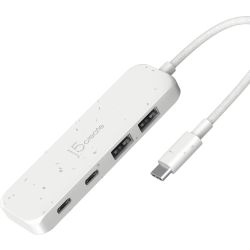 Eco-Friendly 4-in-1 USB-C Hub weiß (JCH342EW-N)