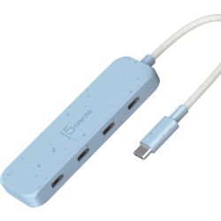 Eco-Friendly 4-in-1 USB-C Hub blau (JCH345EC-N)