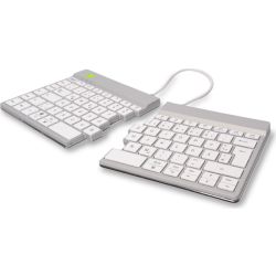 Split Break Wireless Tastatur weiß/silber (RGOSBDEWLWH)