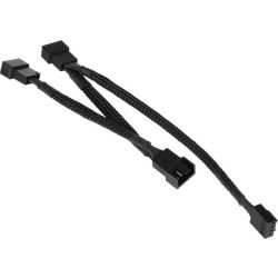 Lüfteradapterkabel 1x 4-Pin PWM zu 3x 4-Pin PWM schwarz (81123)