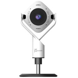 j5create 360° AI untestützte Webcam mit Lautsprecher, Mik (JVU368-N)