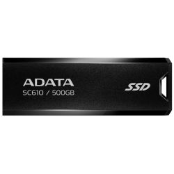 SC610 500GB Externe SSD schwarz (SC610-500G-CBK/RD)