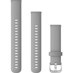 Schnellwechsel Ersatzarmband 18mm Silikon powder grey (010-12932-00)