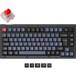 V1 Knob Tastatur frosted black (V1-C1P-DE)