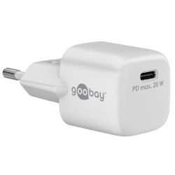 Goobay USB-C™ PD Schnellladegerät Nano (20 W) weiß (65404)