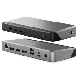 Alogic Dockingstation USB-C Triple 4K PD100W Prime MX3 (DUPRMX3-WW)