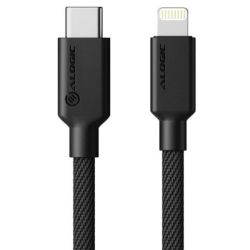 Alogic USB 2.0 Anschlusskabel Typ C -Lightning M/M   2m, (ELPC8P02-BK)