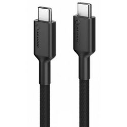 Alogic USB 2.0 Anschlusskabel Typ C -C 5A M/M        2m, (ELPCC202-BK)