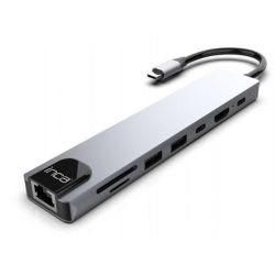 INCA Adapter   ITPC-7T   Typ C > 3XUSB-A, 1xRJ45, 1000mbps (ITPC-7T)