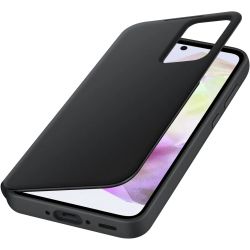 Smart View Wallet Case schwarz für Galaxy A35 5G (EF-ZA356CBEGWW)