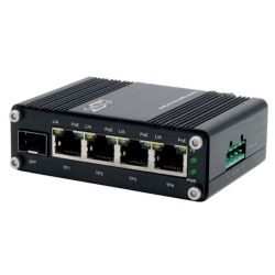 EXSYS EX-62020PoE 4-Port Industrie Ethernet Switch P (EX-62020PoE-SFP)