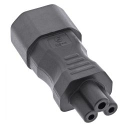 InLine Netzadapter IEC 60320 C14 / C5, 3pol. Kaltgeräte / No (16723B)