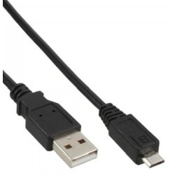 InLine Micro-USB 2.0 Kabel, USB-A Stecker an Micro-B Stecker s (31720)
