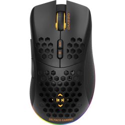 DELTACO DM220 Wireless Lightweight Gaming Maus schwarz (GAM-120)