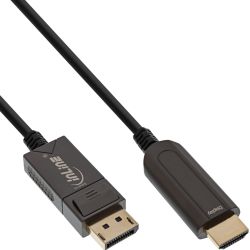 AOC Kabel DisplayPort zu HDMI 4K/60Hz 15m schwarz (17180B)