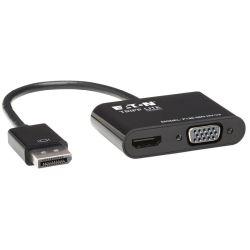 Tripp Lite DisplayPort to HDMI VGA Adapt (P136-06N-HV-V2)