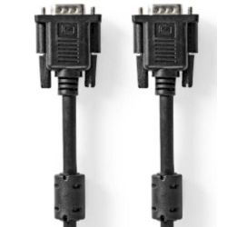 VGA-Kabel | VGA Stecker | VGA Stecker | Vernickelt | M (CCGP59000BK50)