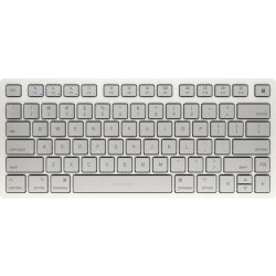 KW 7100 Mini BT for MAC Wireless Tastatur weiß/grau (JK-7110DE-25)