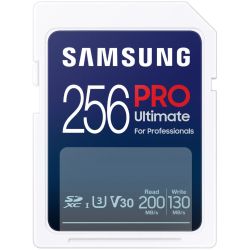 Samsung PRO Ultimate R200/W130 SDXC 256GB Speicherkarte (MB-SY256S/WW)
