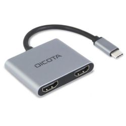 DICOTA Docking Station USB-C 100W 4K HDMI,USB-A,USB-C,Mini,Mo (D32063)