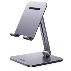 Aluminium-Tischständer für Tablets grau (40393)