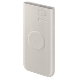 Samsung Induktive Powerbank 10.000 mAh 25 Watt, Beige (EB-U2510XUEGEU)