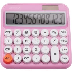 612P Tischrechner pink (12778)