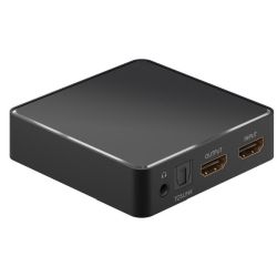 HMDI-Audio-Extractor 4K @ 30 Hz, HDMI Splitter (schwarz) (58469)