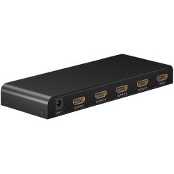 HDMI Splitter 1 auf 4 (4K @ 30Hz) (schwarz) (58482)