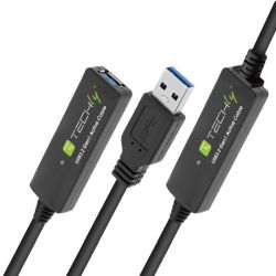 Techly USB 3.0 Repeater Kabel 20m (ICUR30200G)