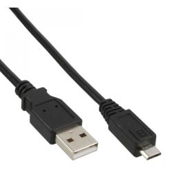 InLine Micro-USB 2.0 Kabel, USB-A Stecker an Micro-B Stecker,  (31750)