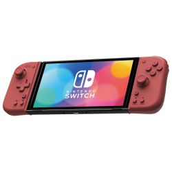 Split Pad Compact Controller apricot red [Switch] (NSW-398U)