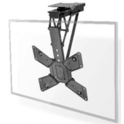 TVCM5850BK Motorisierte TV-Deckenhalterung schwarz (TVCM5850BK)