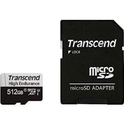 High Endurance 350V microSDXC 512GB Speicherkarte (TS512GUSD350V)