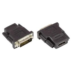 GoodConnections HDMI > DVI-D 24+1 (BU-ST) Adapter Schwarz (HDMI-DVI)