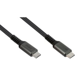 GoodConnections USB-C 2.0 (ST-ST) 1m Anschlusskabel Tex (2240-CCT010A)